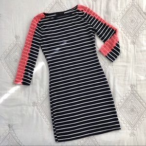 Poison Ivy Striped Bodycon Dress